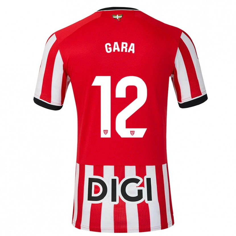 Danxen Men Gara #12 Red Black White Home Jersey 2026/27 T-Shirt