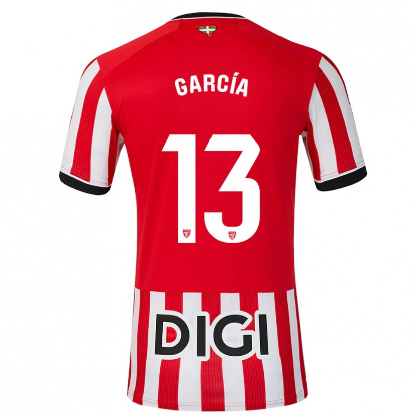 Danxen Men Simón García #13 Red Black White Home Jersey 2026/27 T-Shirt