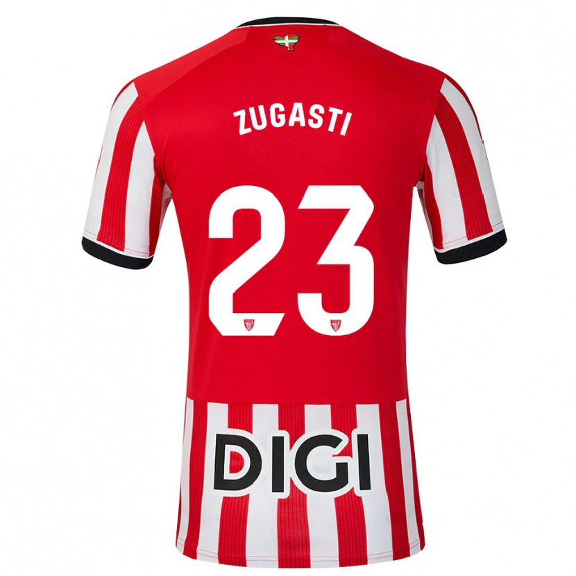 Danxen Men Patricia Zugasti Oses #23 Red Black White Home Jersey 2026/27 T-Shirt