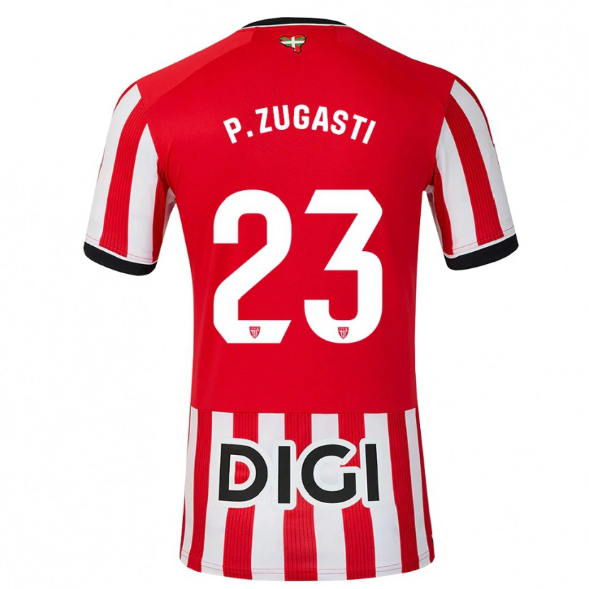 Danxen Men Patricia Zugasti Osés #23 Red Black White Home Jersey 2026/27 T-Shirt