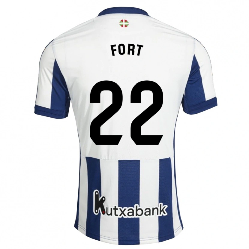 Danxen Men Héctor Fort #22 Navy White Goldenrod Home Jersey 2026/27 T-Shirt