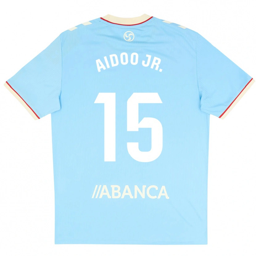 Danxen Men Joseph Aidoo #15 Sky Blue White Red Home Jersey 2026/27 T-Shirt