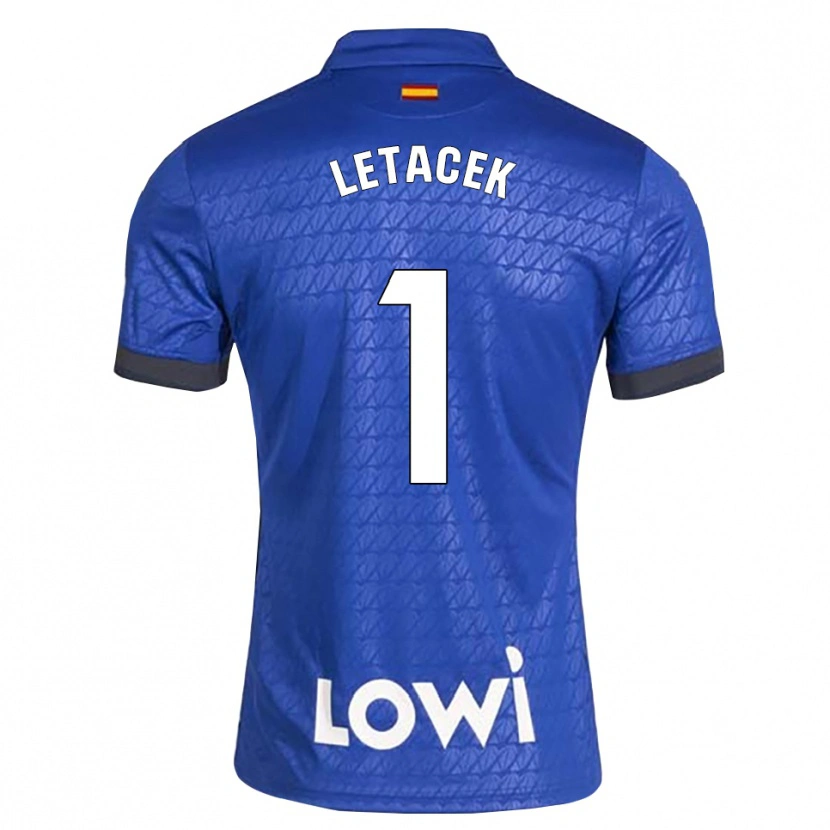 Danxen Men Jiri Letacek #1 Blue White Black Home Jersey 2026/27 T-Shirt