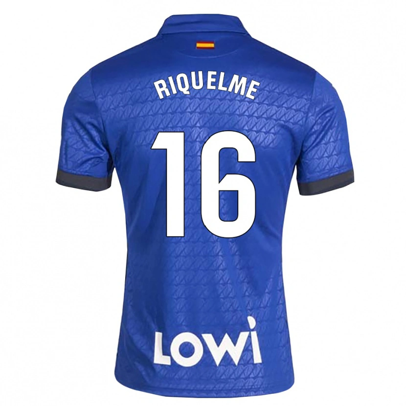 Danxen Men Adrián Riquelme #16 Blue White Black Home Jersey 2026/27 T-Shirt