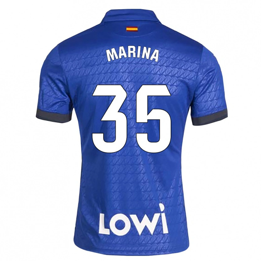 Danxen Men Nacho Marina #35 Blue White Black Home Jersey 2026/27 T-Shirt