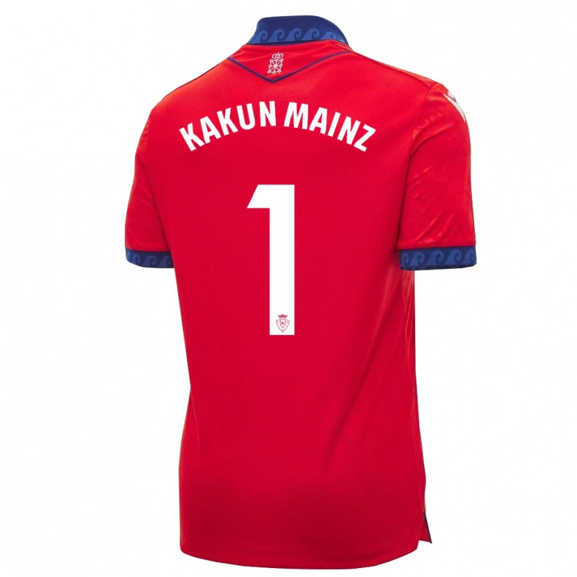 Danxen Men Kakun Mainz #1 Red Navy Blue White Home Jersey 2026/27 T-Shirt