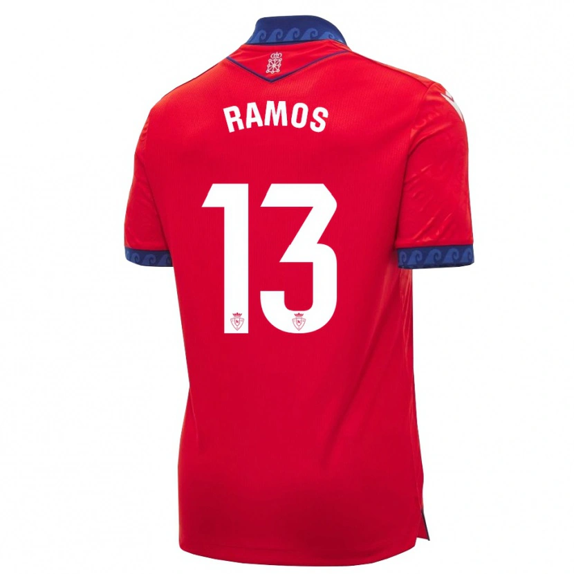 Danxen Men Darío Ramos #13 Red Navy Blue White Home Jersey 2026/27 T-Shirt