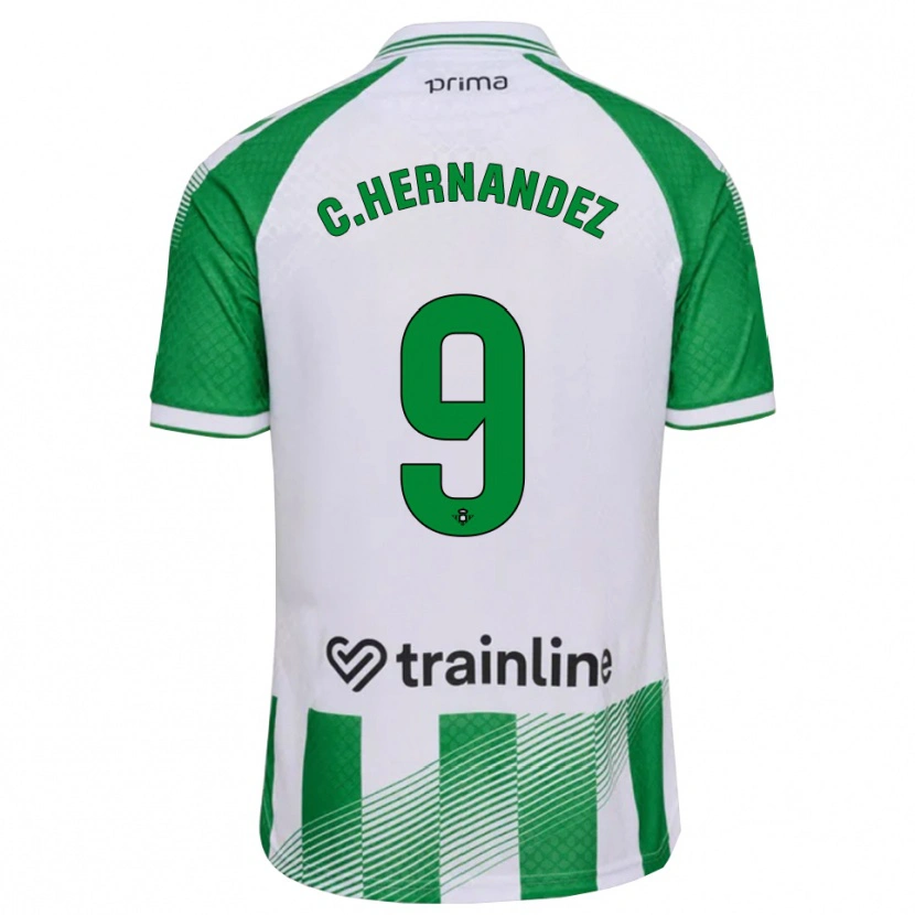 Danxen Men Cucho Hernández #9 Light Green Black White Home Jersey 2026/27 T-Shirt