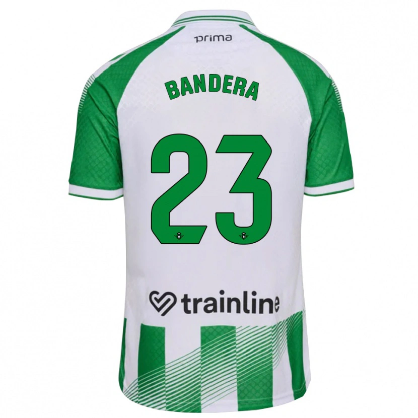 Danxen Men Kenta Bandera #23 Light Green Black White Home Jersey 2026/27 T-Shirt