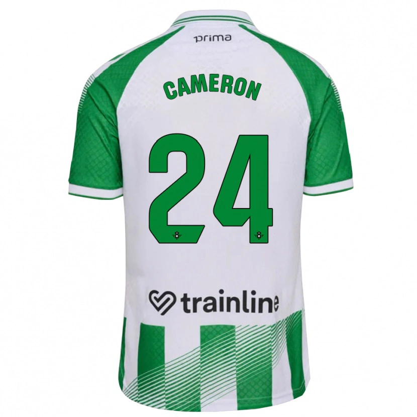 Danxen Men Tiffany Devonna Cameron #24 Light Green Black White Home Jersey 2026/27 T-Shirt