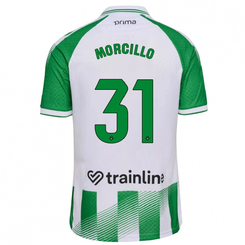 Danxen Men Ana Morcillo #31 Light Green Black White Home Jersey 2026/27 T-Shirt