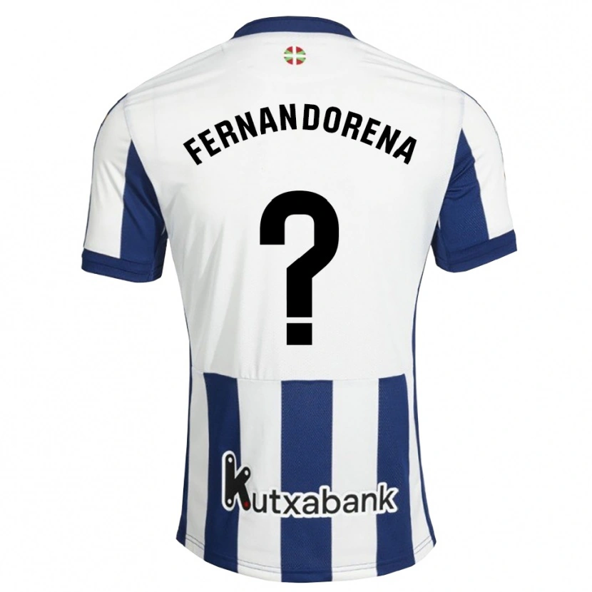 Danxen Men Alex Fernandorena #0 Navy White Goldenrod Home Jersey 2026/27 T-Shirt