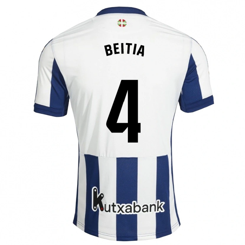 Danxen Men Luken Beitia #4 Navy White Goldenrod Home Jersey 2026/27 T-Shirt