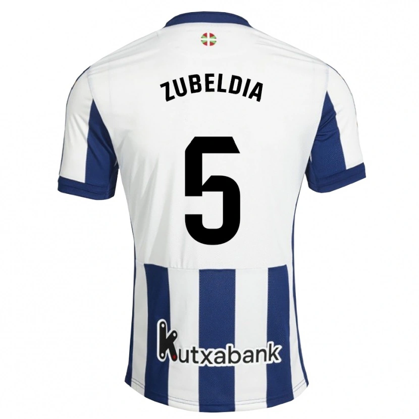 Danxen Men Igor Zubeldia #5 Navy White Goldenrod Home Jersey 2026/27 T-Shirt