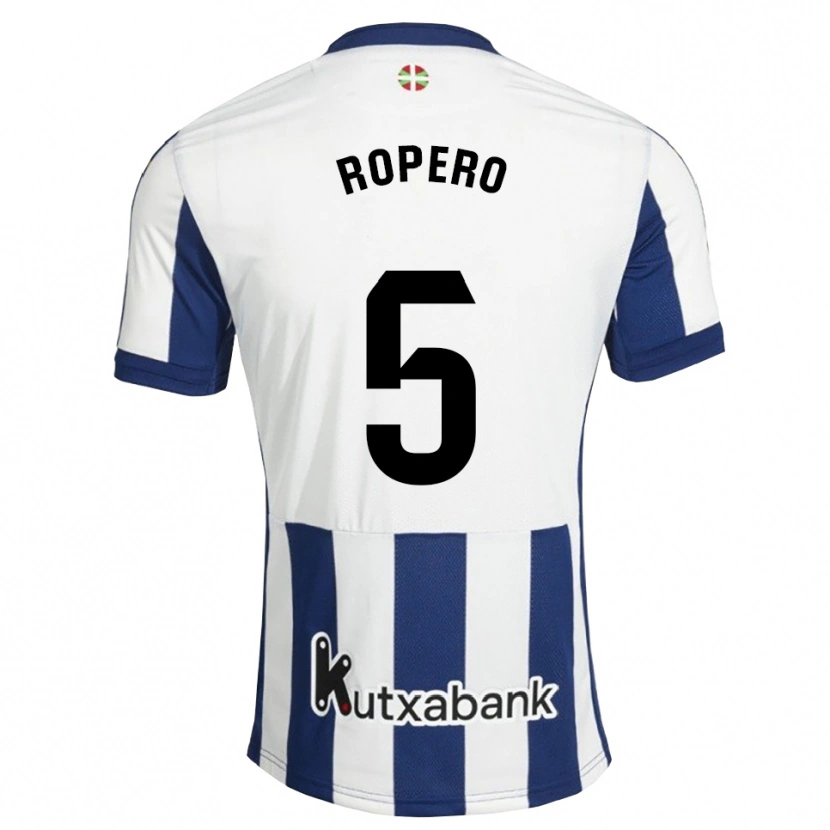 Danxen Men Iker Ropero #5 Navy White Goldenrod Home Jersey 2026/27 T-Shirt