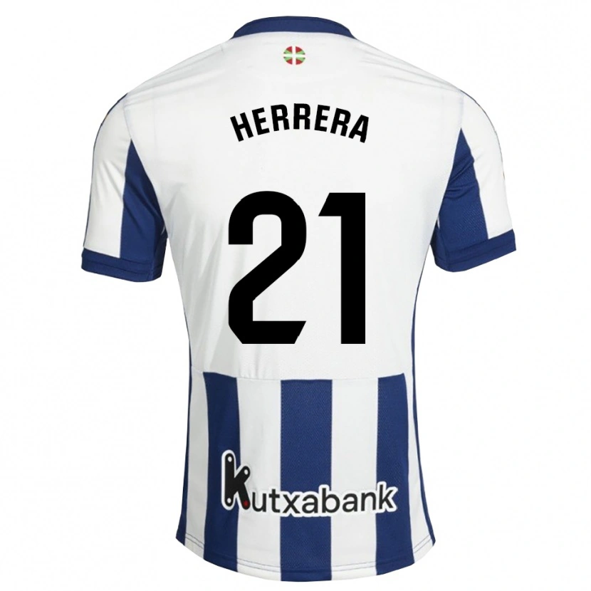 Danxen Men Yangel Herrera #21 Navy White Goldenrod Home Jersey 2026/27 T-Shirt