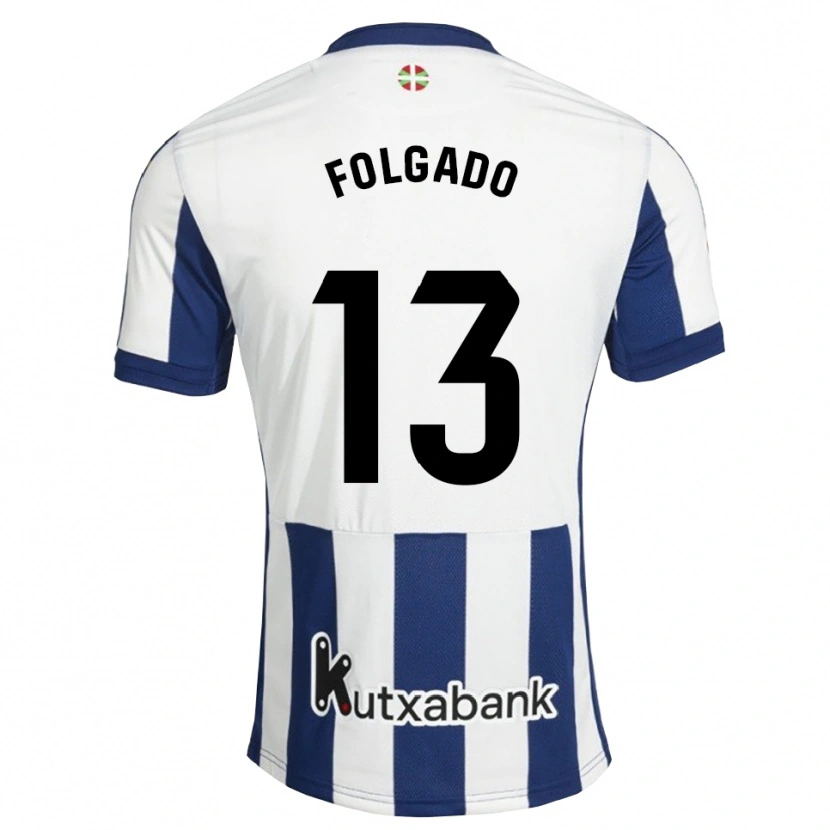 Danxen Men Theo Folgado #13 Navy White Goldenrod Home Jersey 2026/27 T-Shirt