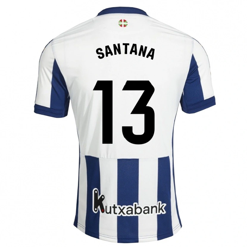 Danxen Men Olatz Santana #13 Navy White Goldenrod Home Jersey 2026/27 T-Shirt