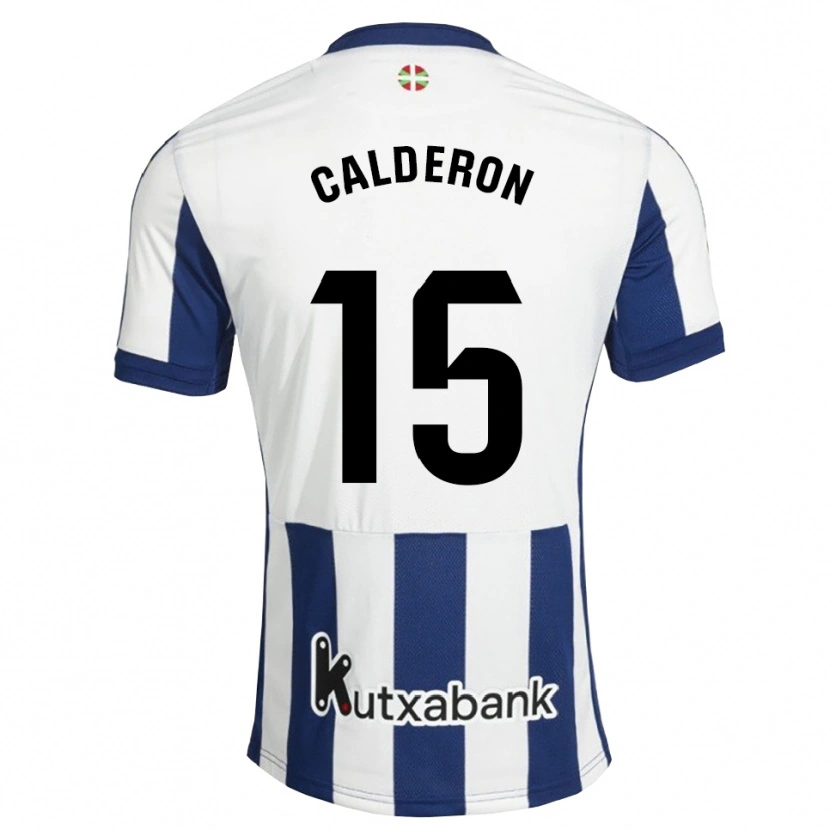Danxen Men Iker Calderon #15 Navy White Goldenrod Home Jersey 2026/27 T-Shirt