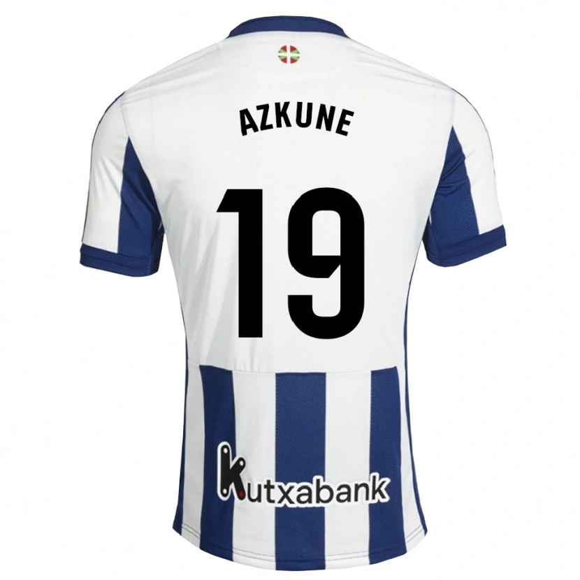 Danxen Men Ekain Azkune #19 Navy White Goldenrod Home Jersey 2026/27 T-Shirt