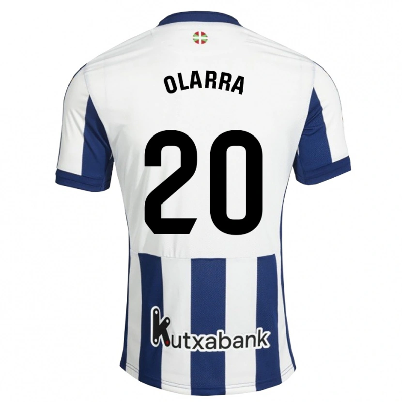 Danxen Men Aimar Olarra #20 Navy White Goldenrod Home Jersey 2026/27 T-Shirt