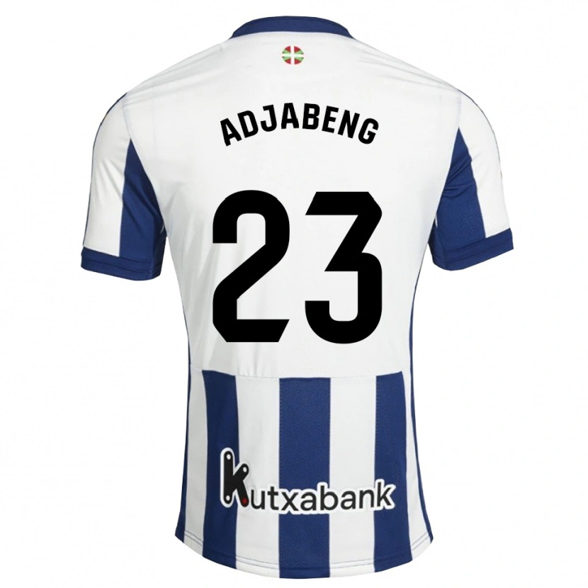 Danxen Men Andrews Adjabeng #23 Navy White Goldenrod Home Jersey 2026/27 T-Shirt