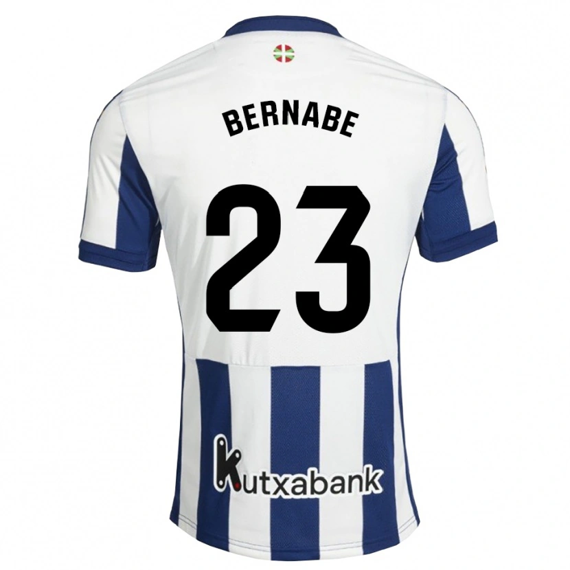 Danxen Men Alejandra Bernabé De Santiago #23 Navy White Goldenrod Home Jersey 2026/27 T-Shirt