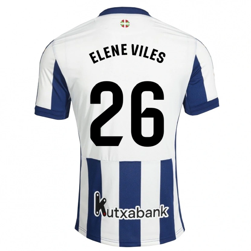 Danxen Men Elene Viles Odriozola #26 Navy White Goldenrod Home Jersey 2026/27 T-Shirt