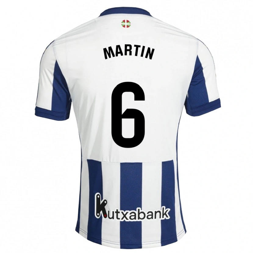 Danxen Men Jon Martín #6 Navy White Goldenrod Home Jersey 2026/27 T-Shirt