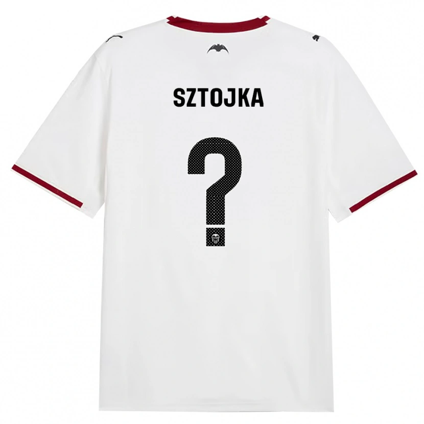 Danxen Men Márk Sztojka #0 Black White Red Yellow Home Jersey 2026/27 T-Shirt