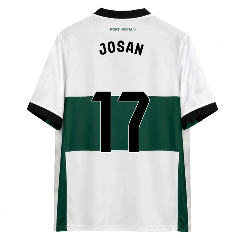 Danxen Men José Antonio Ferrández Pomares #17 Green White Red Home Jersey 2026/27 T-Shirt