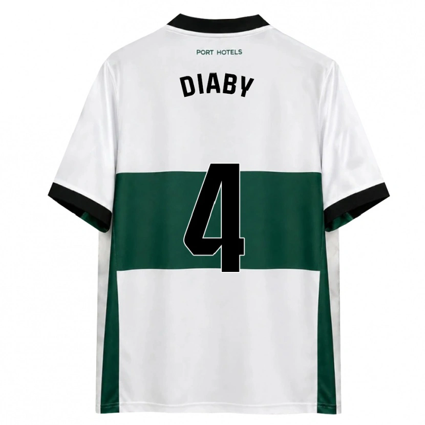 Danxen Men Bambo Diaby #4 Green White Red Home Jersey 2026/27 T-Shirt