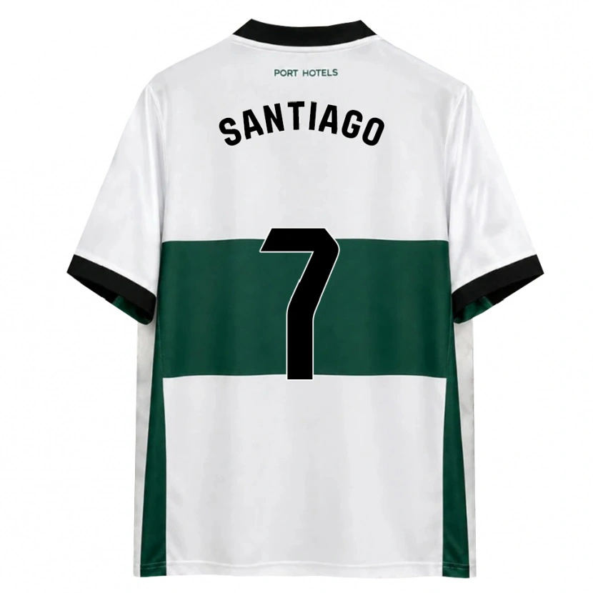 Danxen Men Yago Santiago #7 Green White Red Home Jersey 2026/27 T-Shirt