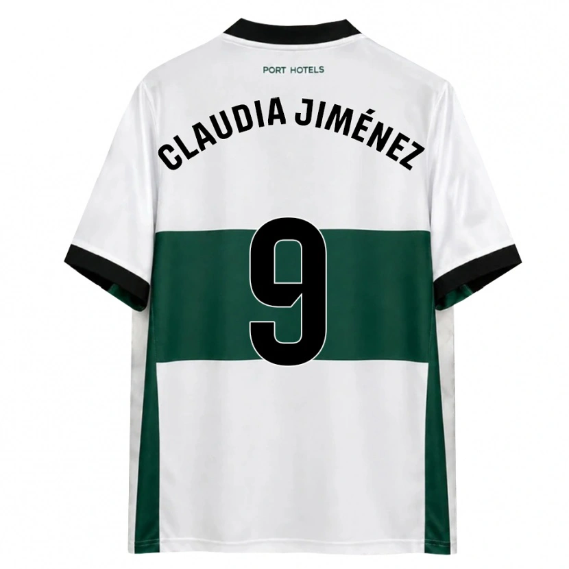 Danxen Men Claudia Jiménez Gutiérrez #9 Green White Red Home Jersey 2026/27 T-Shirt