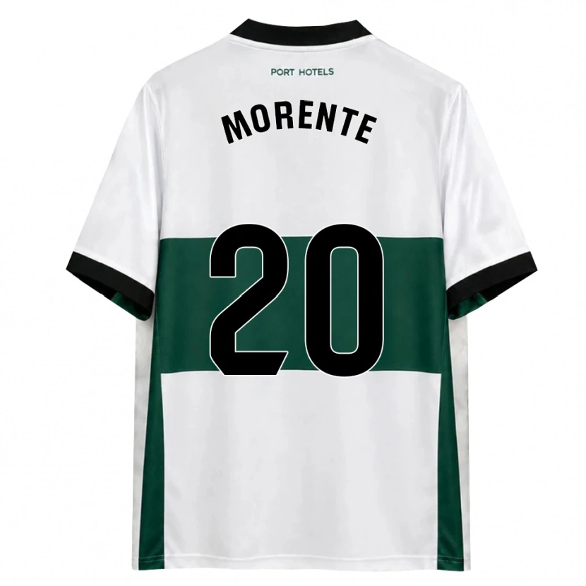 Danxen Men Tete Morente #20 Green White Red Home Jersey 2026/27 T-Shirt