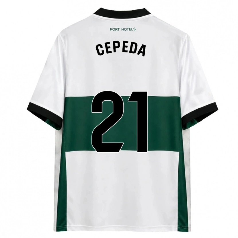 Danxen Men Lucas Cepeda #21 Green White Red Home Jersey 2026/27 T-Shirt