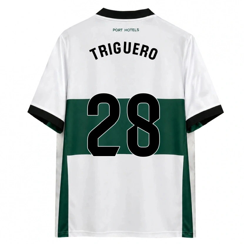 Danxen Men Dani Triguero #28 Green White Red Home Jersey 2026/27 T-Shirt