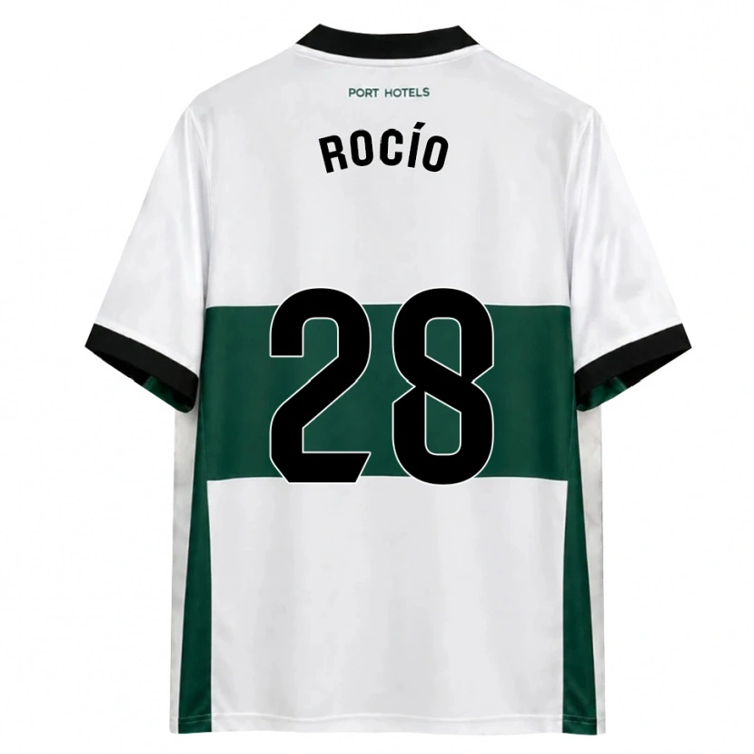 Danxen Men Rocío Rodríguez Jiménez #28 Green White Red Home Jersey 2026/27 T-Shirt