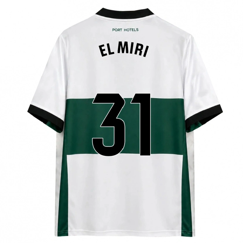 Danxen Men Walid El Miri #31 Green White Red Home Jersey 2026/27 T-Shirt