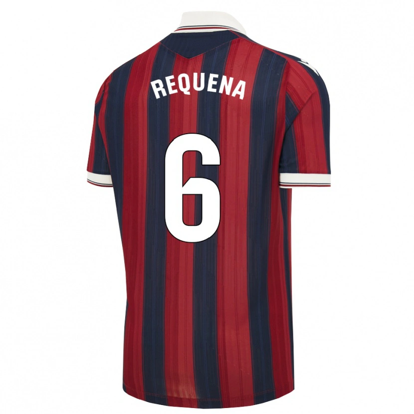 Danxen Men Dani Requena #6 Midnight Blue Red Home Jersey 2026/27 T-Shirt