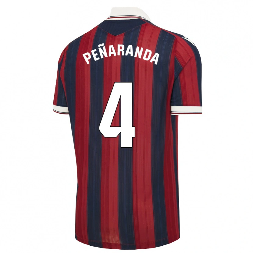 Danxen Men Carlos Peñaranda #4 Midnight Blue Red Home Jersey 2026/27 T-Shirt