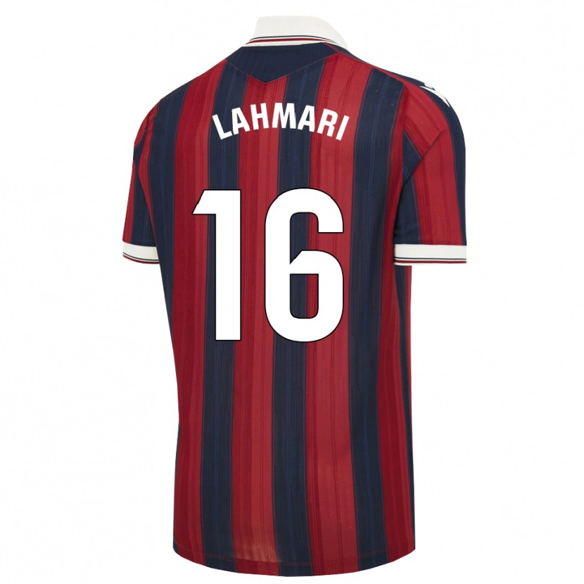 Danxen Men Anissa Lahmari #16 Midnight Blue Red Home Jersey 2026/27 T-Shirt