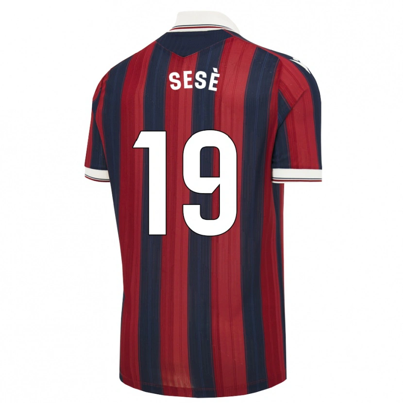 Danxen Men Mario Sesè #19 Midnight Blue Red Home Jersey 2026/27 T-Shirt