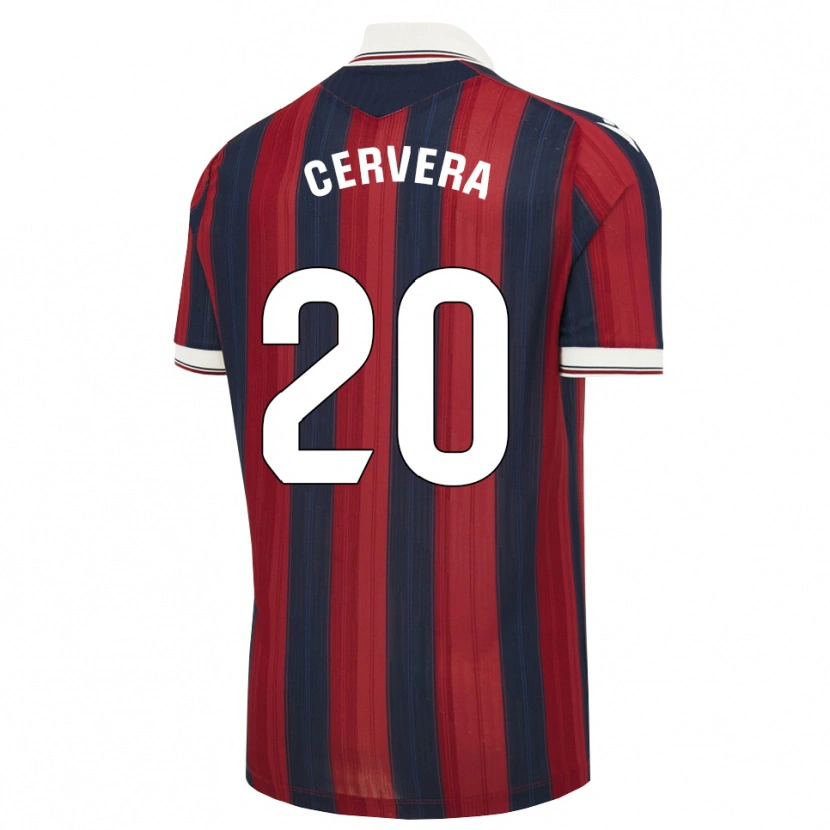 Danxen Men Dani Cervera #20 Midnight Blue Red Home Jersey 2026/27 T-Shirt