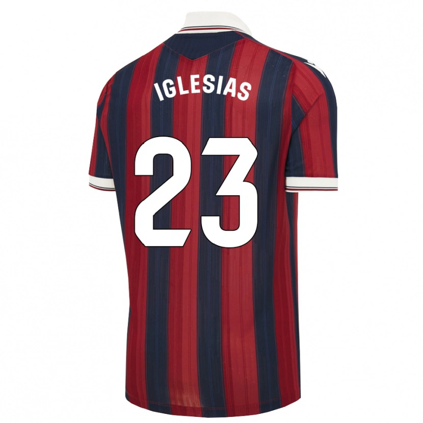 Danxen Men Dylan Iglesias #23 Midnight Blue Red Home Jersey 2026/27 T-Shirt