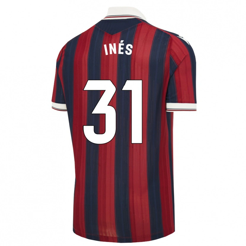 Danxen Men Inés Rizo #31 Midnight Blue Red Home Jersey 2026/27 T-Shirt