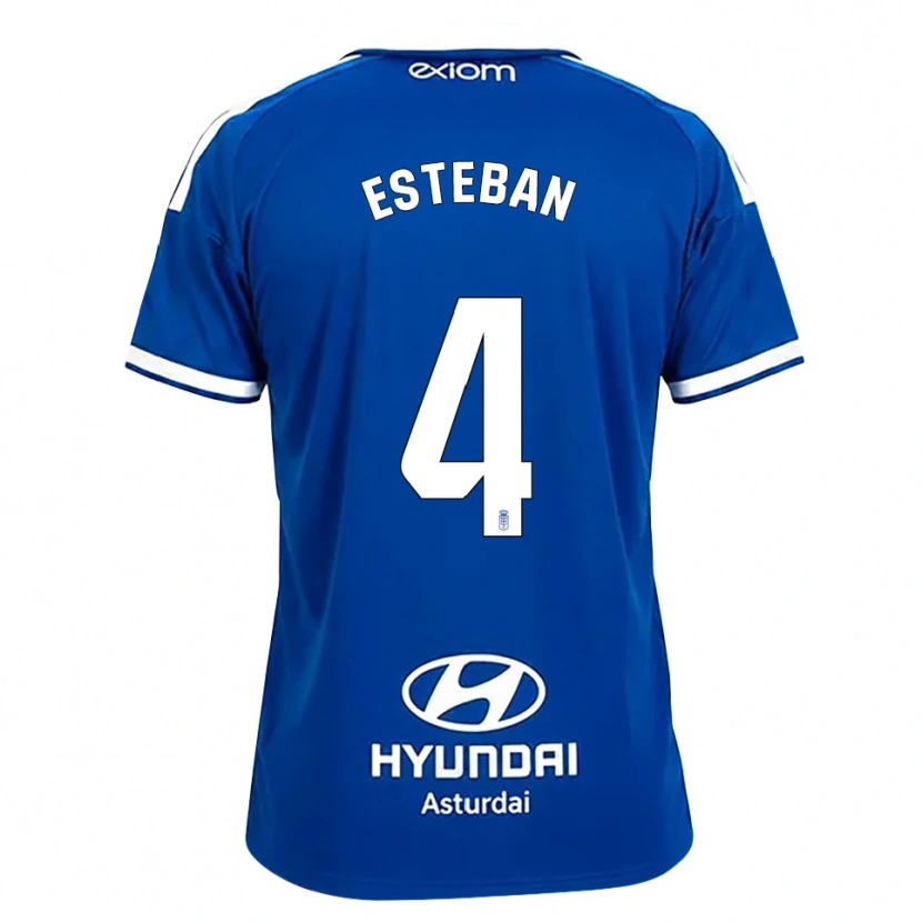Danxen Men Marco Esteban #4 Mediumblue White Home Jersey 2026/27 T-Shirt