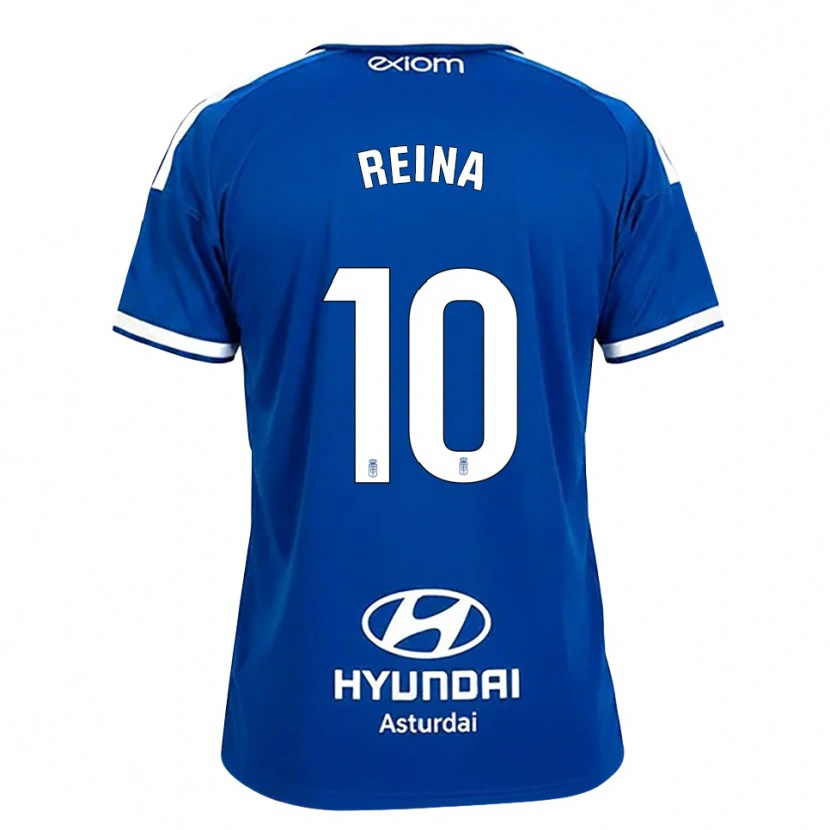 Danxen Men Alberto Reina #10 Mediumblue White Home Jersey 2026/27 T-Shirt