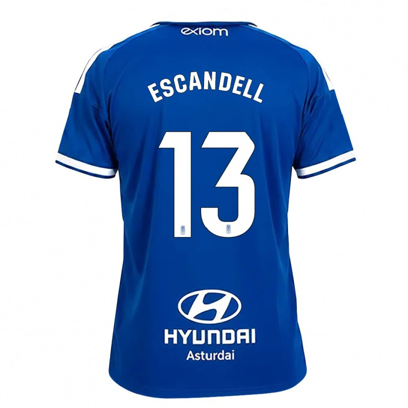 Danxen Men Aarón Escandell #13 Mediumblue White Home Jersey 2026/27 T-Shirt