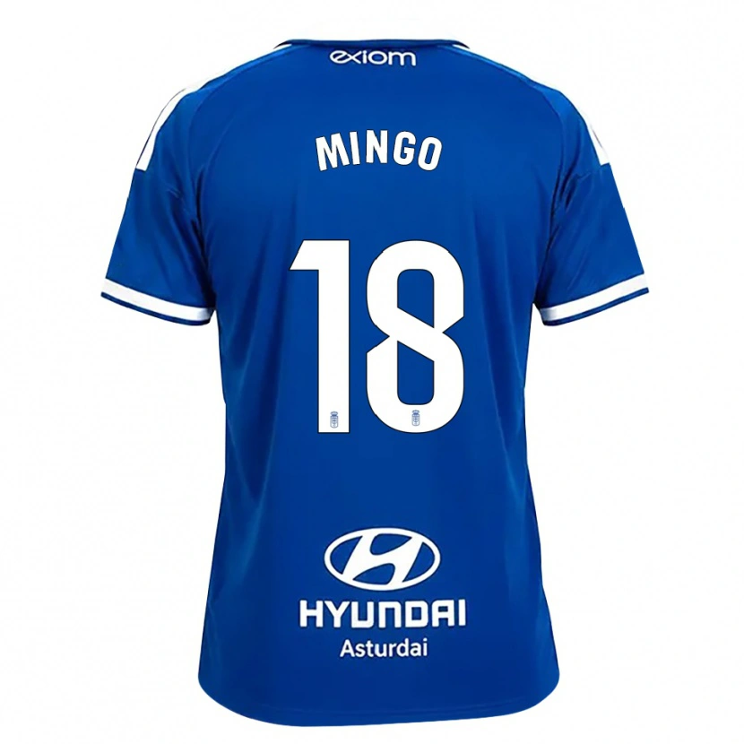 Danxen Men Víctor Mingo #18 Mediumblue White Home Jersey 2026/27 T-Shirt